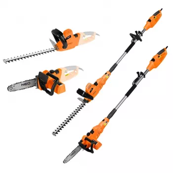 Urządzenie ogrodowe 2 w 1 z przedłużką — NEO tools 04-634 wielofunkcyjne narzędzie ogrodowe z przedłużką