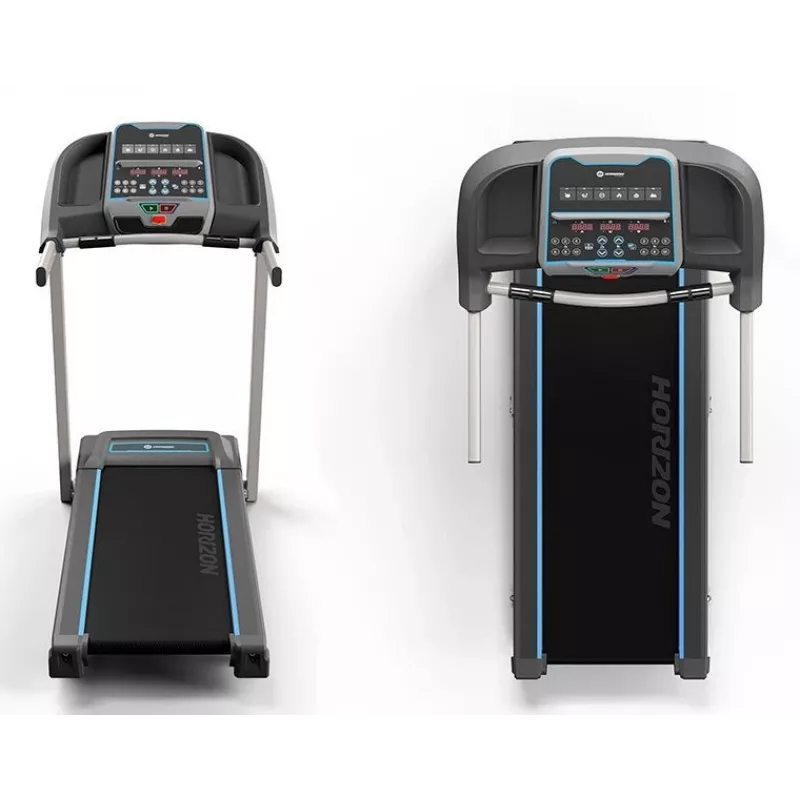 Bieżnia JOHNSON Fitness & Wellness TR50 — powierzchnia bieżni 406×1270 mm, prędkość maks. 16 km/h, maks. waga użytkownika 113 kg