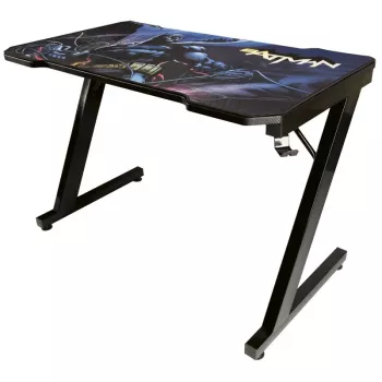 Proste biurko komputerowe Subsonic SA5593-B1 Czarny PVC 110x60 cm