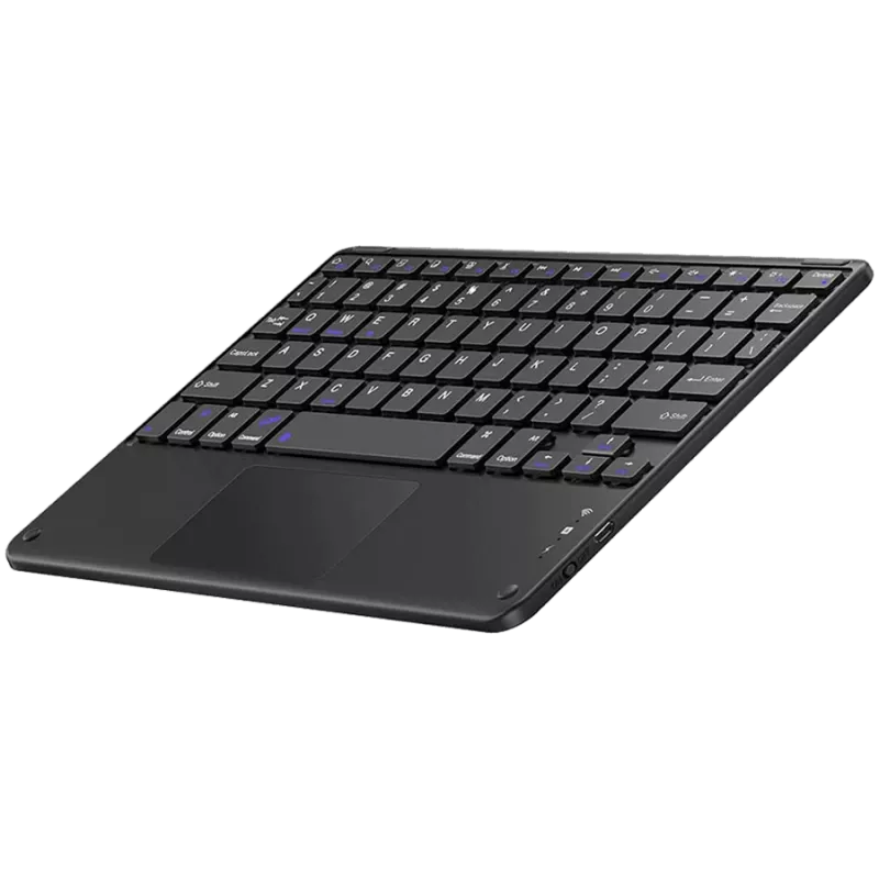 Klawiatura Bluetooth Blackview K2, 242.3x168.7x6.5 mm, Bluetooth 3.0, bateria 280 mAh, Windows, Android, iOS, czarna