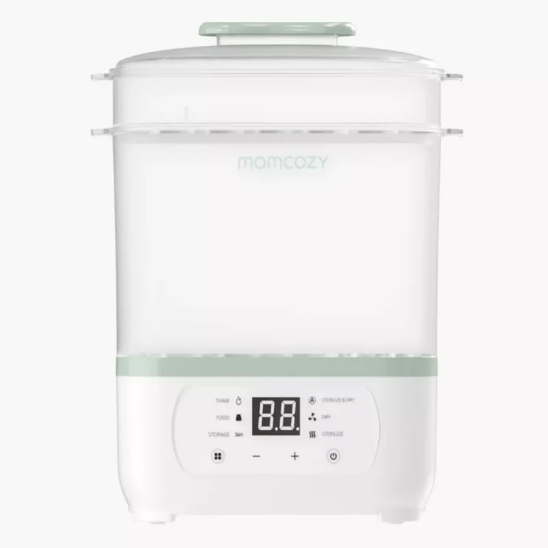 Momcozy BS002 8-w-1 elektryczny parowy sterylizator do butelek EU