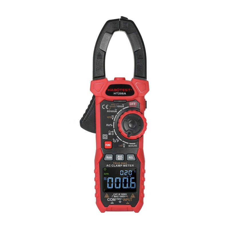 Cęgowy miernik cyfrowy Habotest HT208D