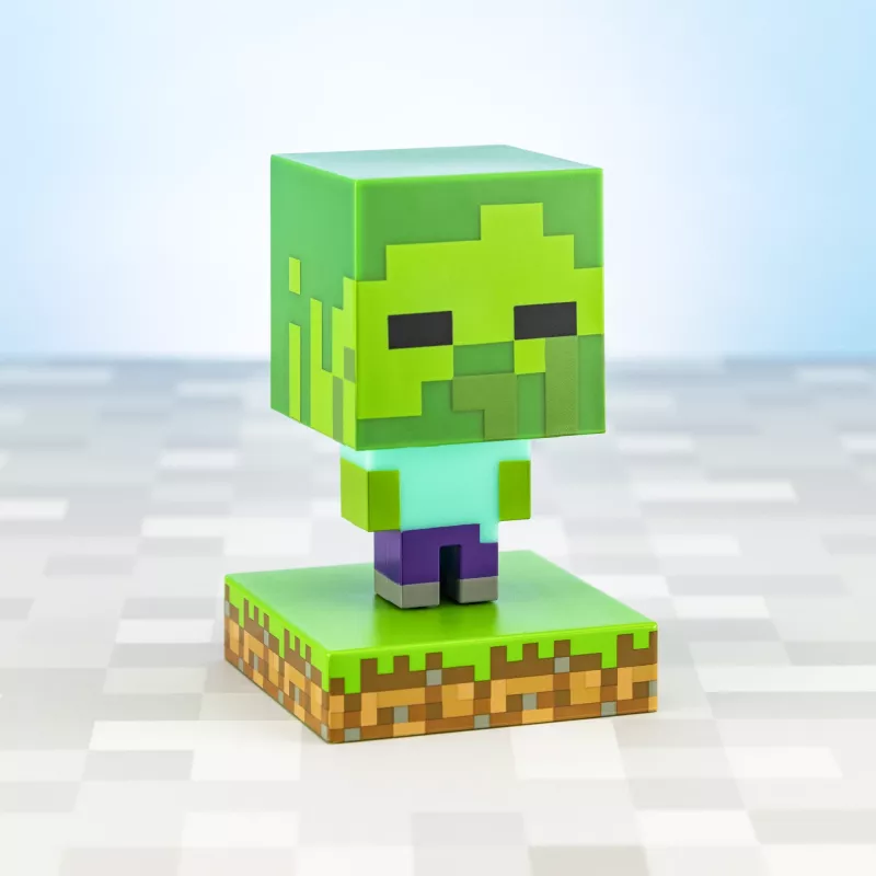 Lampa stołowa Paladone Light Paladone Minecraft Zombie Light PP6592MCFV4 LED