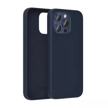 Ochronne etui silikonowe Vention KUFL0-40 do iPhone 15 Pro Max, niebieskie
