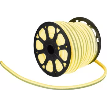 LED Neon Flex 230V EUROLITE cienki żółty 100cm — elastyczna taśma LED, 230V, 1 m