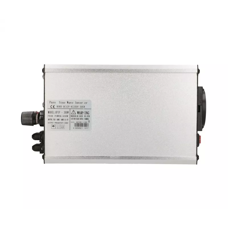 Przetwornica napięcia Extralink OPIP-300W 12V 300W czysty sinus, obudowa aluminiowa, aktywne chłodzenie