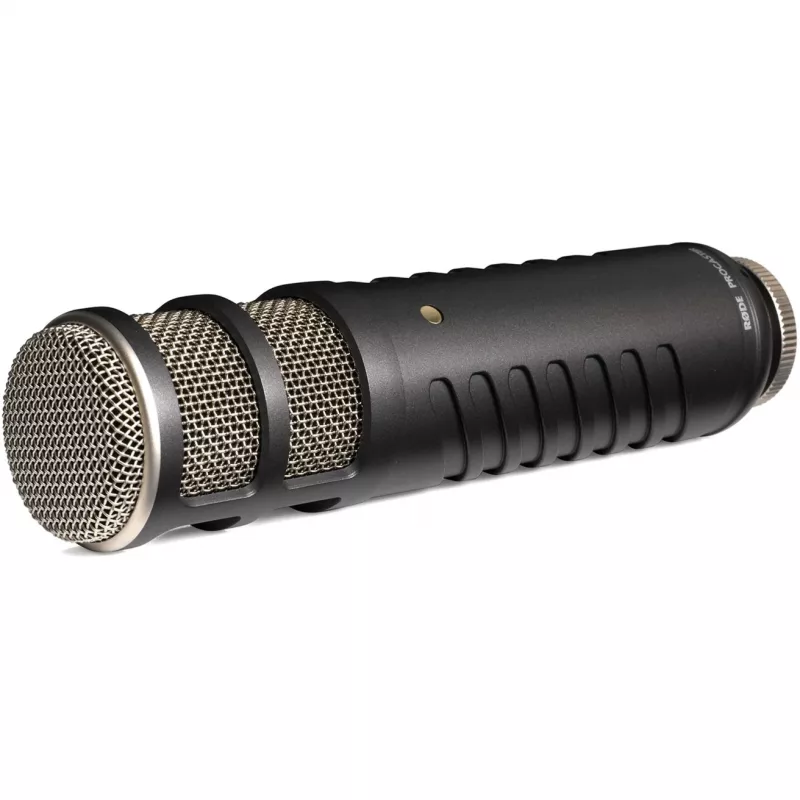 Studyjny mikrofon dynamiczny RØDE Procaster — przewodowy, mini XLR (3-pin), 75–18 000 Hz, 32 Ω, -56 dB, czarny, 695 g