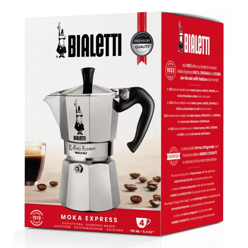 Bialetti Moka Express Moka pot 0.23 L Aluminium
