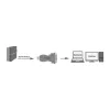 LogiLink AU0002F Adapter RS-232 na USB 2.0 Męski Czarny