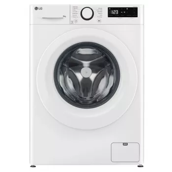 LG | Pralka | F2WR508SWW | Klasa efektywności energetycznej A-10% | Ładowanie od przodu | Wsad 8 kg | 1200 obr./min | Głębokość 47,5 cm | Szerokość 60 cm | Wyświetlacz | LED | Funkcja parowa