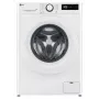 LG | Pralka | F2WR508SWW | Klasa efektywności energetycznej A-10% | Ładowanie od przodu | Wsad 8 kg | 1200 obr./min | Głębokość 47,5 cm | Szerokość 60 cm | Wyświetlacz | LED | Funkcja parowa