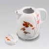 Czajnik elektryczny Feel-Maestro MR-066-RED FLOWERS 1,5 L 1200 W Czerwony, Biały