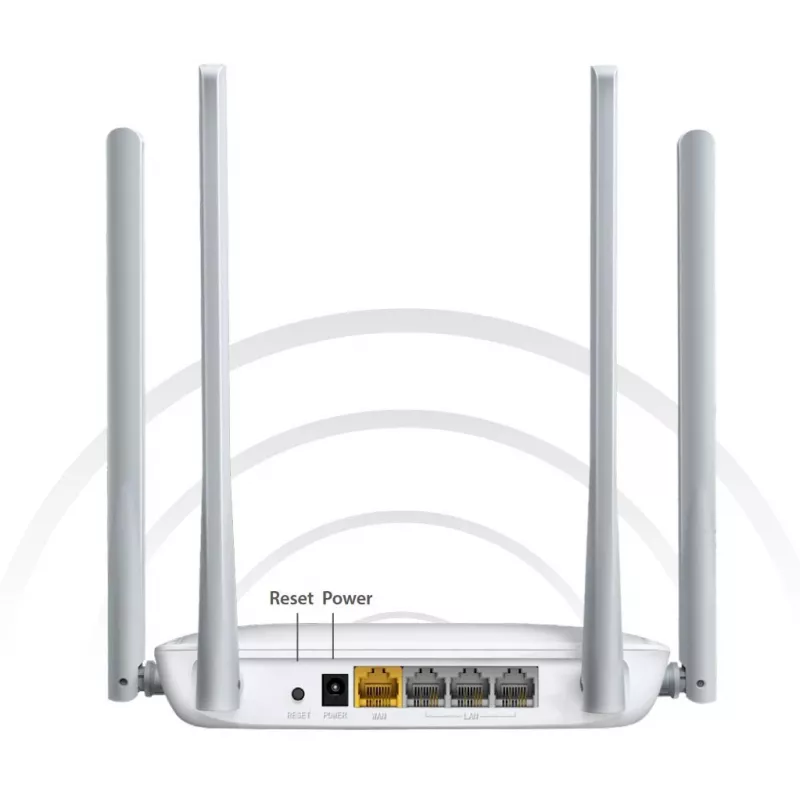Router bezprzewodowy Mercusys MW325R, jednopasmowy (2,4 GHz), Fast Ethernet, biały
