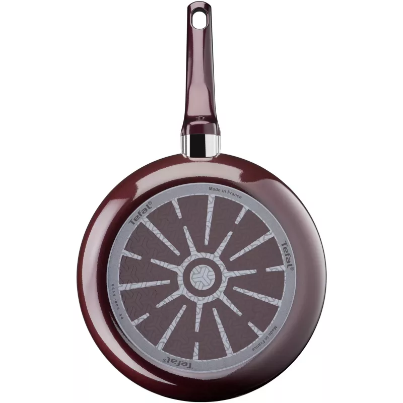 Patelnia uniwersalna Tefal Resist Intense D52202 20 cm czarno-czerwona