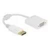 Adapter DisplayPort 1.2 męski na VGA żeński DeLOCK 61007