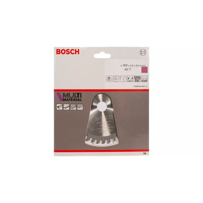 Tarcze do pił tarczowych Bosch Multi Material 2608640503 Grubość 1,8 mm