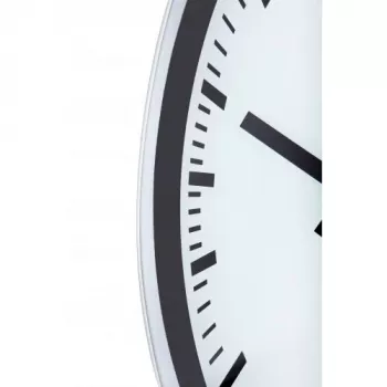Zegar ścienny NeXtime 3031 Magic - Stripe, 25x35,2 cm, biały