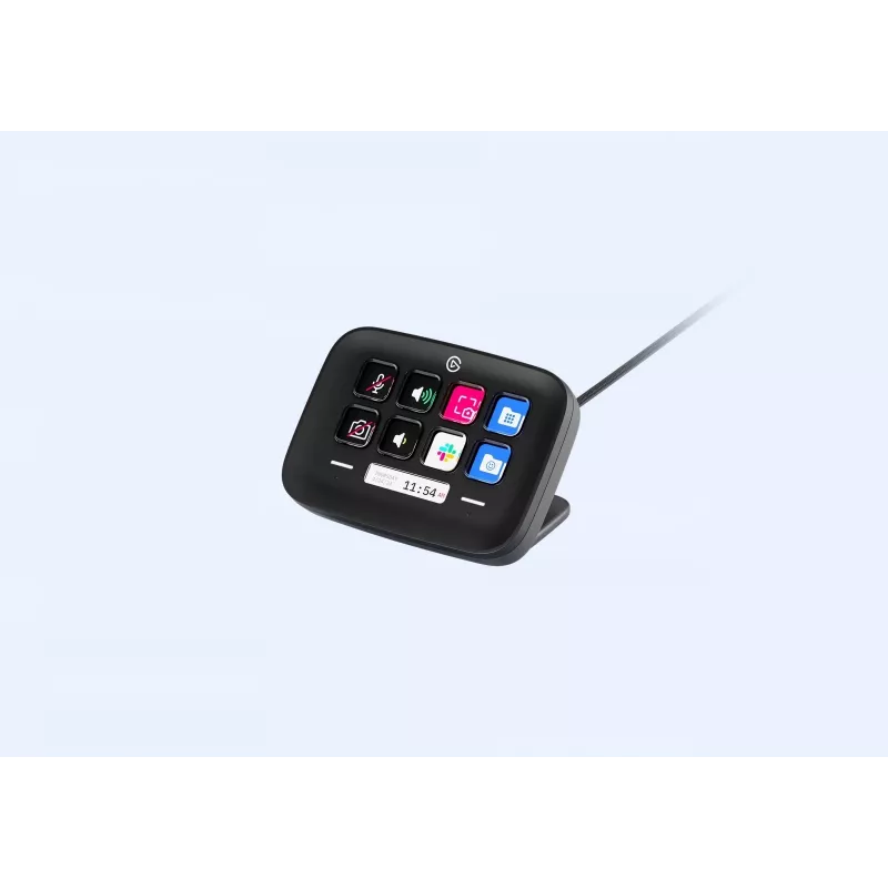 Stream Deck Elgato Neo czarny 10GBJ9911 — konfigurowalne klawisze do skrótów i makr