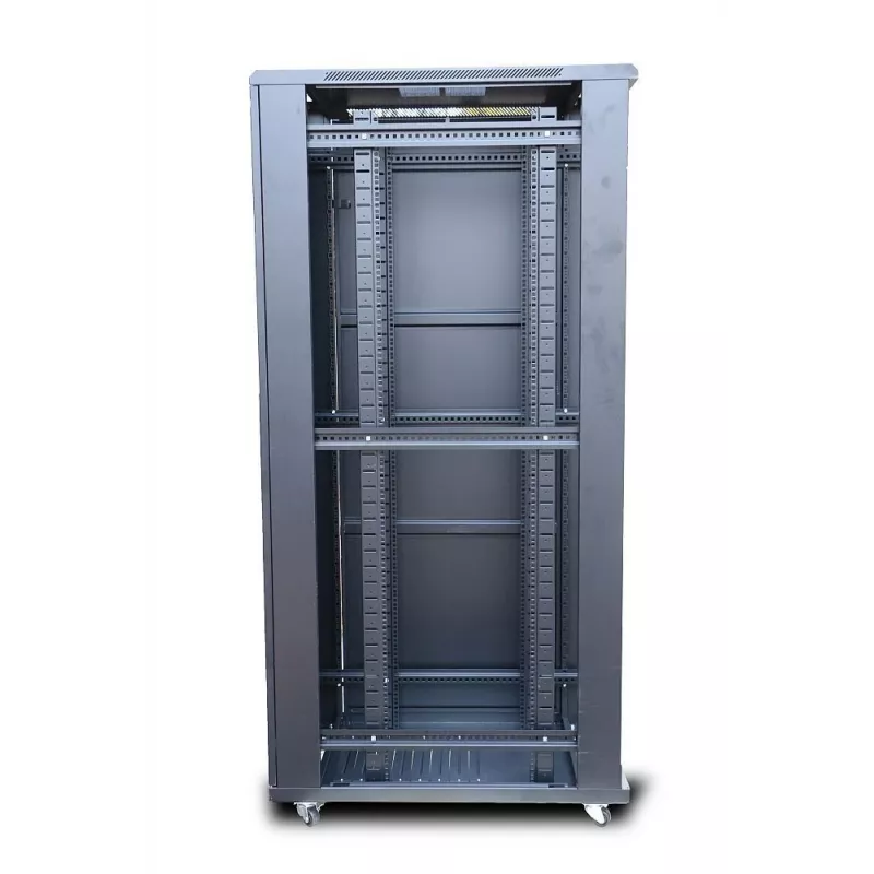 Wolnostojący stojak Extralink Szafa rack 42U 600x800 Czarny