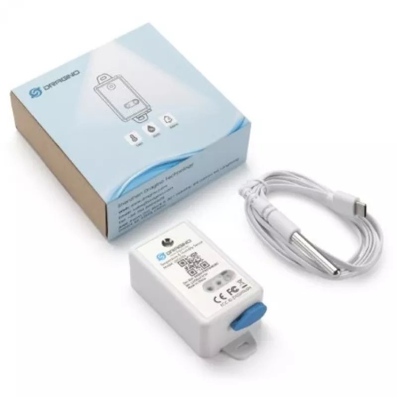 DRAGINO LoRaWAN Czujnik temperatury i wilgotności LHT65S-EU868-E3 — LoRaWAN EU868 czujnik środowiskowy
