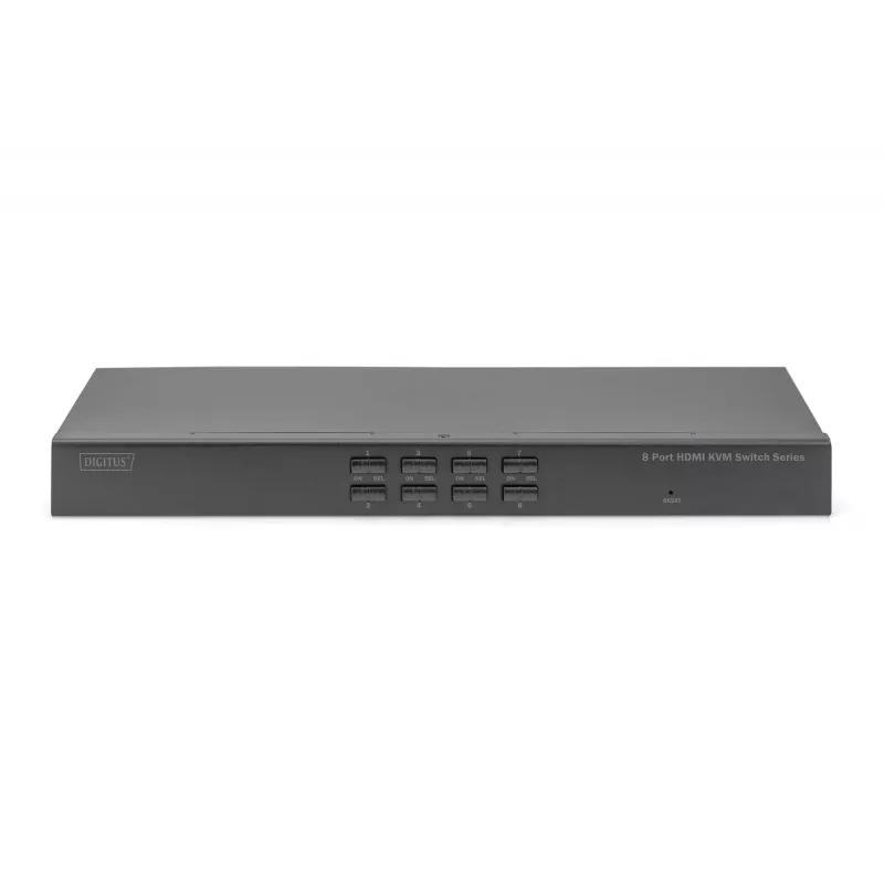 Digitus 8-portowy przełącznik HDMI KVM USB 4K Ultra HD