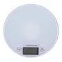 Elektroniczna waga kuchenna ESPERANZA EKS003W, pojemność 5 kg, dokładność 1 g, szkło hartowane, sterowanie dotykowe