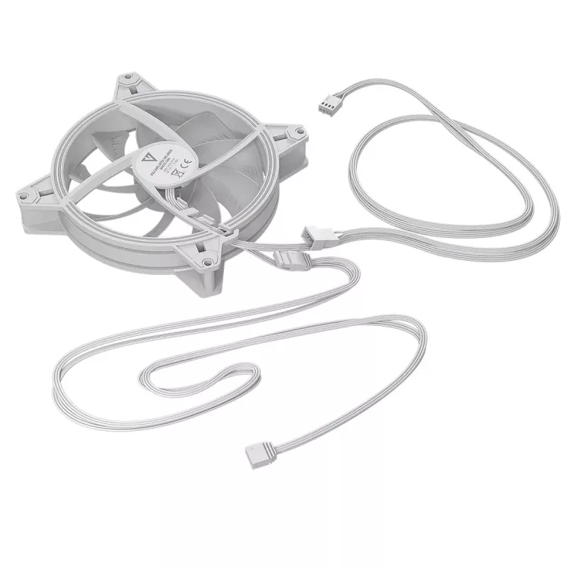 Wentylator obudowy MODECOM VOLCANO APEX 140 ARGB biały 140mm