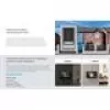 Monitor dotykowy wideodomofonu EZVIZ 7 cali Model 318500248 — oddzielne sterowanie dla 2 rodzin