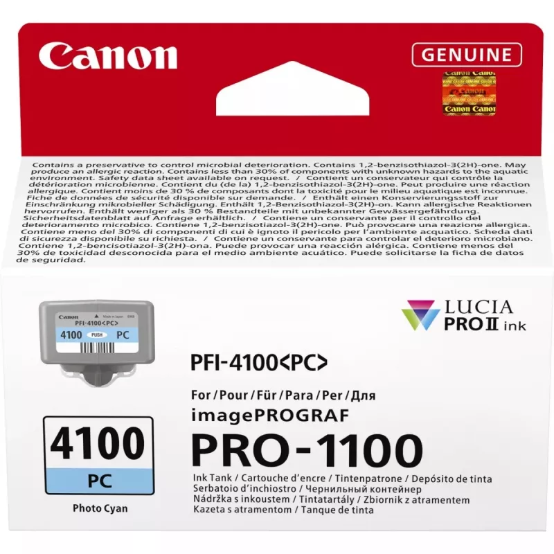 Canon LUCIA PRO II wkład atramentowy 1 szt. Oryginalny Standardowa Wydajność Photo cyjan