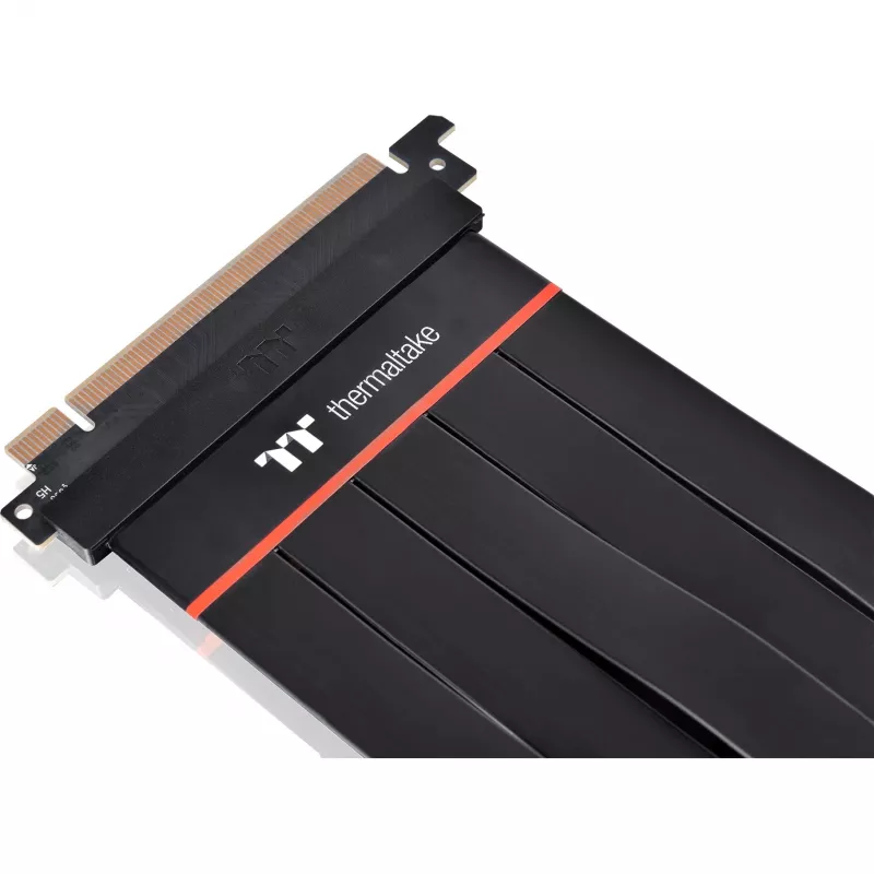 Wewnętrzny kabel zasilający THERMALTAKE AC-058-CO1OTN-C1, PCI-E x16 (Gen4) męski na żeński, 0,3 m, czarny