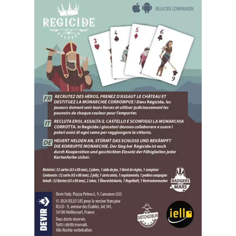 Regicide, gra karciana