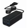 Ładowarka Gembird TA-UC-2A2C-PD100-01-BK do laptopa, smartfona, czarna, AC, szybkie ładowanie, do użytku wewnętrznego