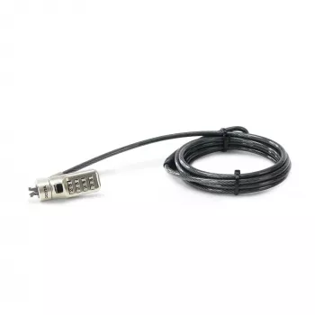 Linka zabezpieczająca DICOTA D31933 antracytowa 2 m zamek szyfrowy