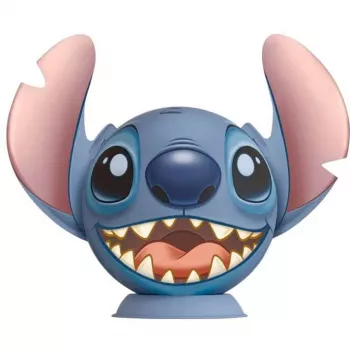 Ravensburger 11574 Disney Stitch puzzle 3D kula z uszami, 77 elementów, od 6 lat