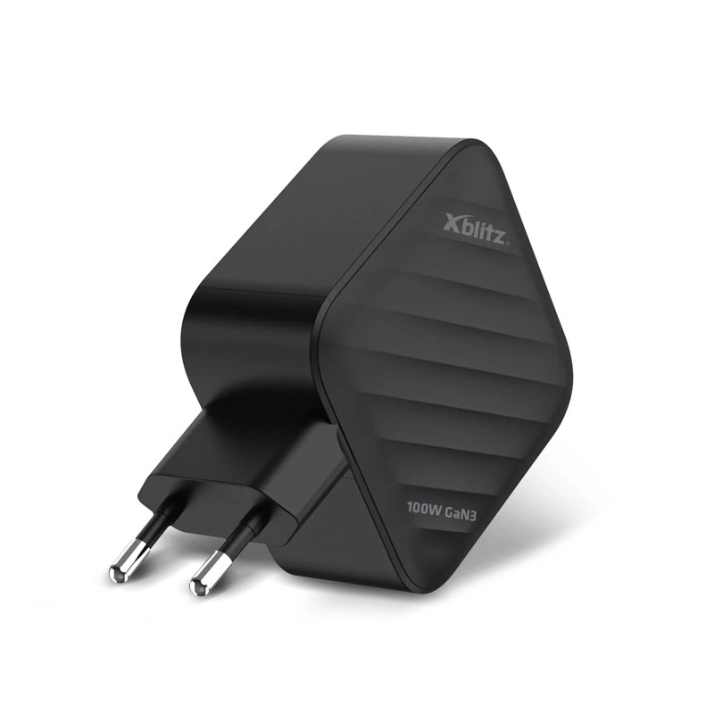 Ładowarka Xblitz XC3 USB-C PD 100W GaN3 — zasilacz sieciowy, szybkie ładowanie PD