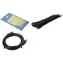 Opaska kablowa LogiLink KAB0040B 400 x 4,4 mm czarna nylon