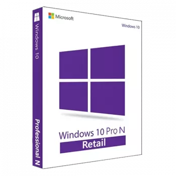 Microsoft Windows 10 Pro N - klucz detaliczny