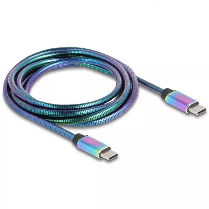 DeLOCK Kabel USB USB 2.0 2m USB C Wielokolorowy 81116
