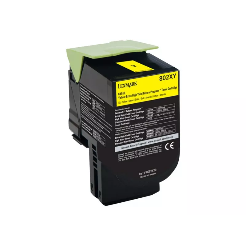 Toner Lexmark Toner żółty Return Program 80C2XY0 3000 stron