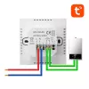 Inteligentny termostat Avatto ZWT100 Zigbee 3A Tuya — sterownik termostatu z łącznością Zigbee, wyjście 3A