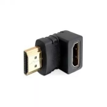HDMI męski na HDMI żeński 90° w dół DeLOCK 65071