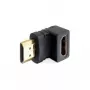 HDMI męski na HDMI żeński 90° w dół DeLOCK 65071