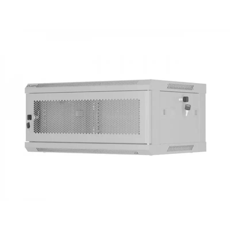 Szafa rack LANBERG WF01-6404-23S 19 cali 4U szara z perforowanymi drzwiami
