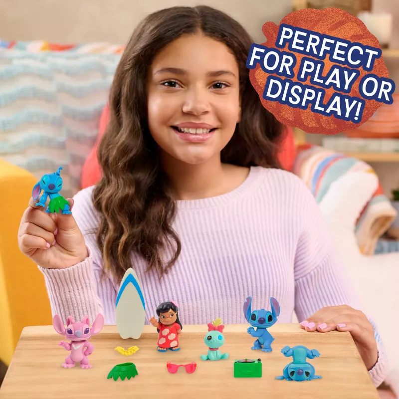 Disney Stitch Collectible Figure Set, Play Figurine