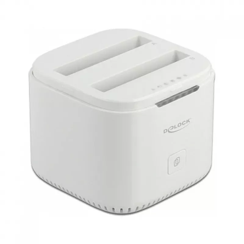 Stacja dokująca DeLOCK USB Type-C™ 3.2 dla 2 x 2,5-calowych SATA HDD/SSD