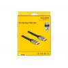 Delock - Ultra High Speed HDMI-Kabel - HDMI männlich bis HDMI männlich - 50cm - Dreifachisolierung - Grau - hauchvergoldete Kontakte, unterstützt 8K 6