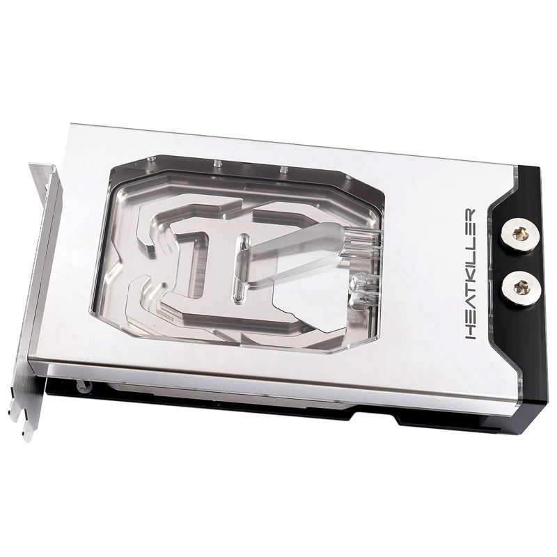 Watercool Heatkiller V Pro RTX 4090 FE ARGB GPU Waterblock — akrylowa góra, niklowana podstawa