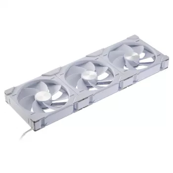 Phanteks D30-140 140mm biały PWM Case Fan 3-pack — 140x30 mm, 250–1800 RPM, FDB