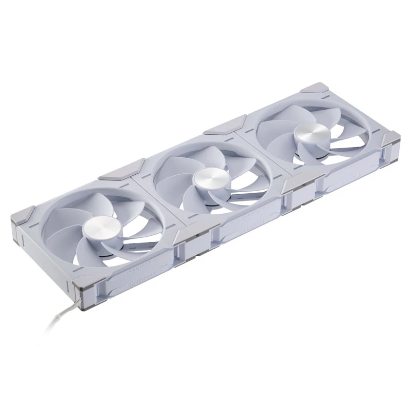 Phanteks D30-140 140mm biały PWM Case Fan 3-pack — 140x30 mm, 250–1800 RPM, FDB