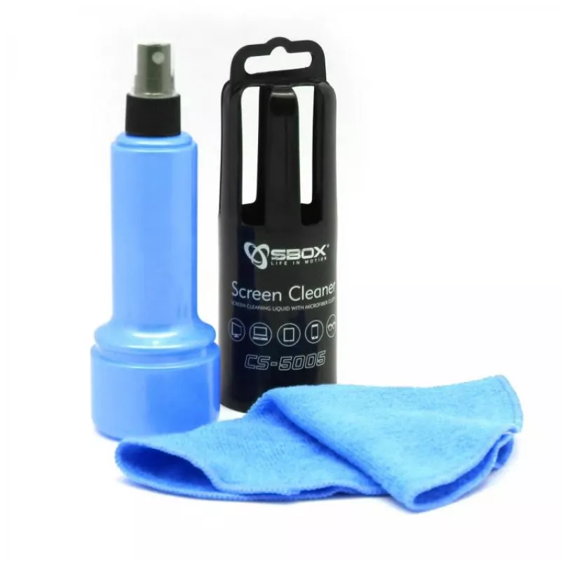 Sbox CS-5005B Środek do czyszczenia ekranów 150ml Niebieski